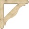 Ekena Millwork Funston Craftsman Rough Sawn Bracket w/ Offset Brace, Douglas Fir, 8"W x 48"D x 48"H BKT0806X48X48FST04RDF - alternate 3
